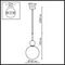 Подвесной светильник Odeon Light Lolla Midcent 4359/1A