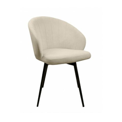 Стул "Камино-твист" ЭМАЛЬ ТИТАН МУАР ткань Catania Ivory