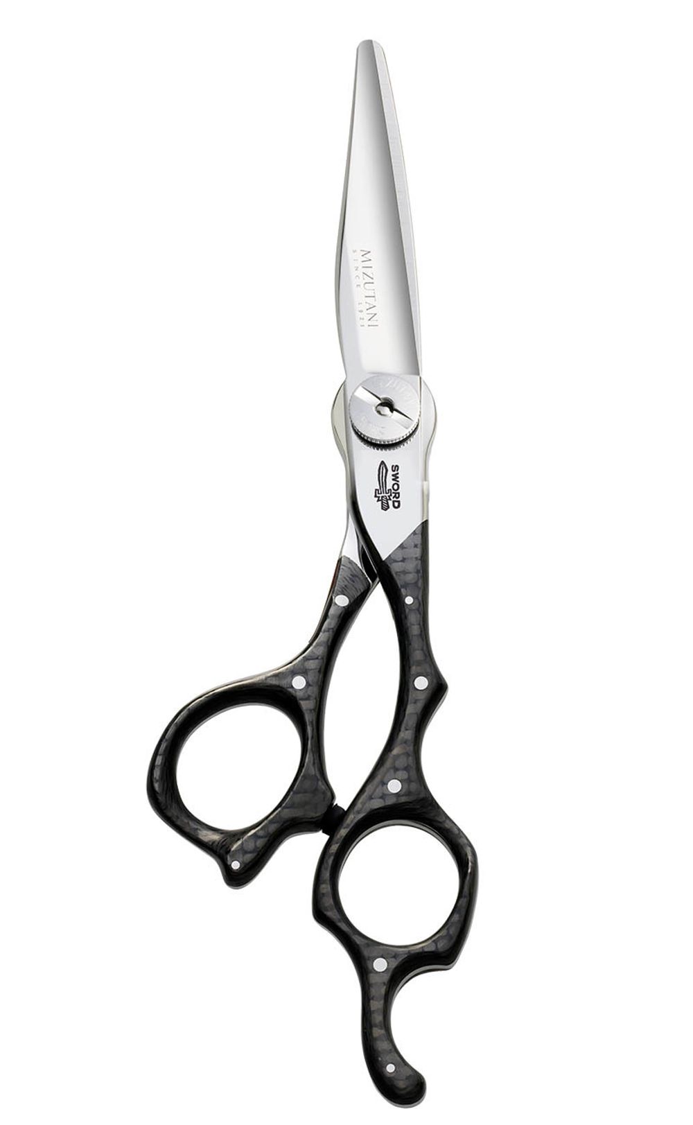 Ножницы прямые Mizutani SWORD D17 Carbon, 5.7˝