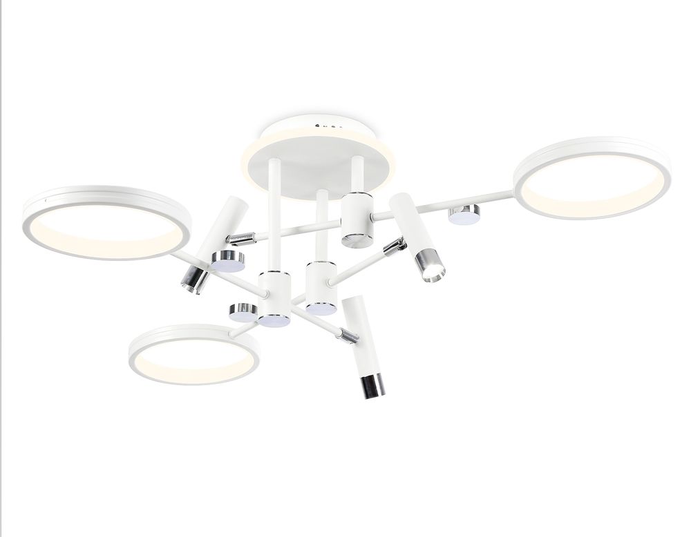 Ambrella Потолочный светодиодный светильник с пультом управления LineTech FL51646