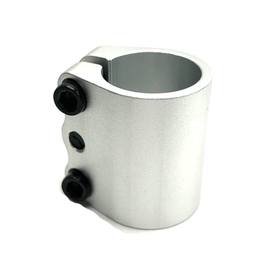 Хомут Fahrenheit 3 болта, IHC 31.8, серебристый