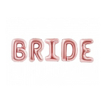 BRIDE Розовое золото, набор букв