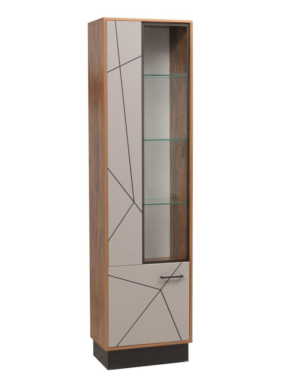 Шкаф-пенал Гамма 54.01 Левый Таксония/Грэй