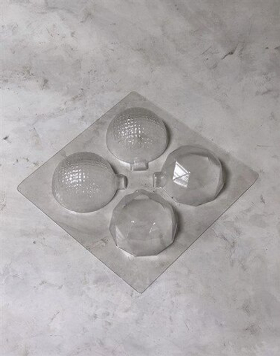 Форма для шоколада "Новогодние шары Пупырки и углы"