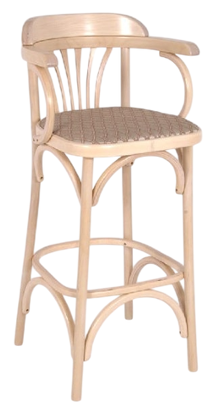 ELEWOOD Стул ВЕНСКИЙ барный 650 мягкий