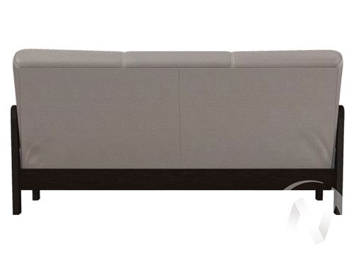 Диван Вега-34 (венге лак/UNO ROSY-GREY)