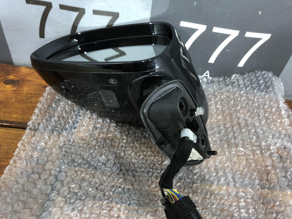 Зеркало левое 10 pin Kia Stinger Оригинал целое 87610J5220DCH