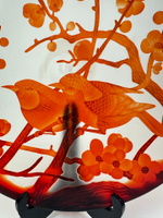 Декоративное блюдо в стиле Галле