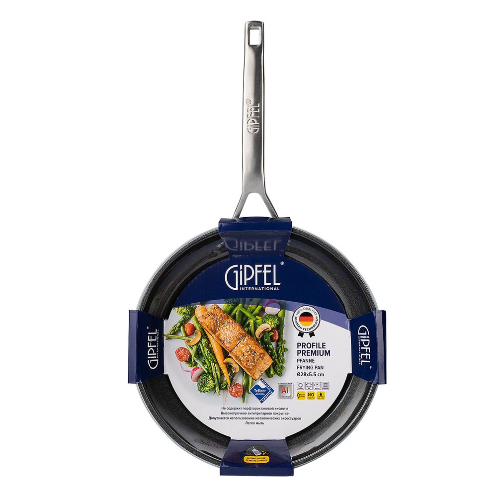 Алюминиевая сковорода Gipfel Profile Premium 51378 28 см