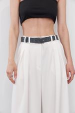 БАЗОВЫЙ РЕМЕНЬ С ПРЯМОУГОЛЬНОЙ ПРЯЖКОЙ GRAPHITE