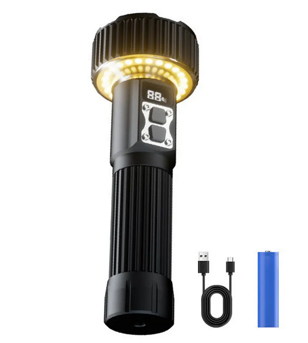 Фонарь ручной высокой яркости Универсальный походный LED дисплей BL-F6054-PRO