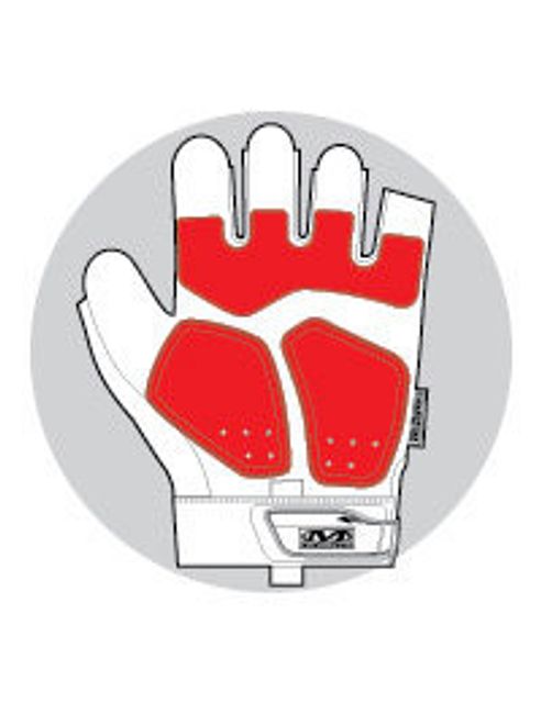 Перчатки стрелковые Mechanix M-Pact FINGERLESS