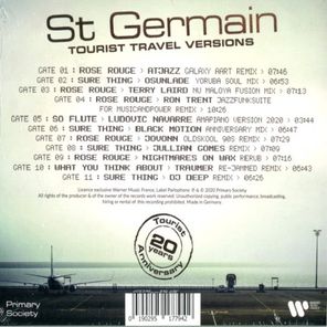 St Germain / Tourist (20th Anniversary Travel Versions)(CD)