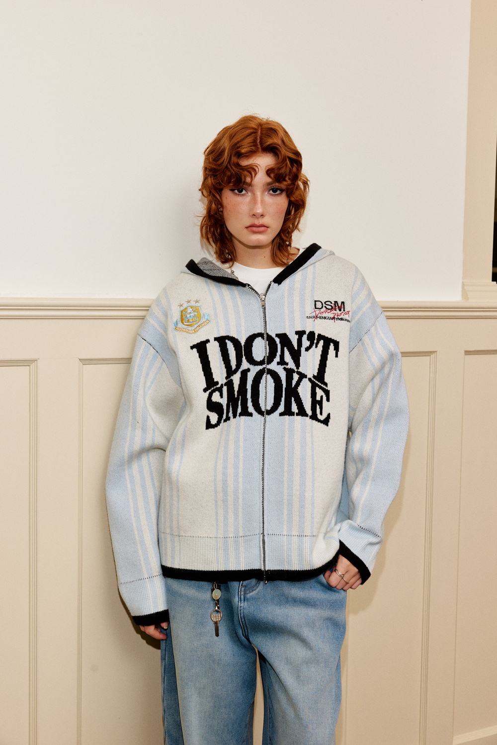 Вязаное худи DONSMOKE "Fan" Knitted Hoodie