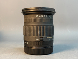 Sigma AF 17-70mm f/2.8-4.5 DC Canon EF-S царапины на передней линзе
