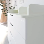 Комод Атон СИРИУС-2 WOOD ПВХ 800/4 белый премиум