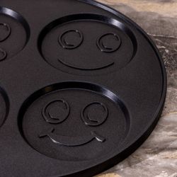 СКОВОРОДА AGNESS "СМАЙЛ" С АНТИПРИГАР.ПОКРЫТИЕМ ДИАМЕТР=26.5 СМ