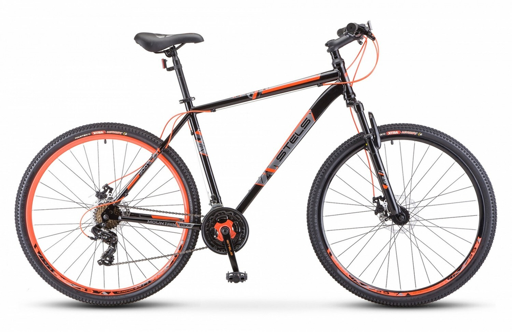 Велосипед 29" Stels Navigator-900 MD р.19" Чёрный/Красный