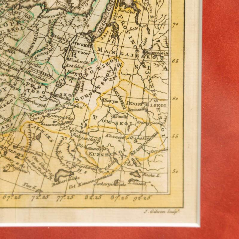 Карта «Russia in Europe / Russie Europeene» («Европейская Россия»)