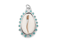 Подвеска "Ракушка каури", 28мм