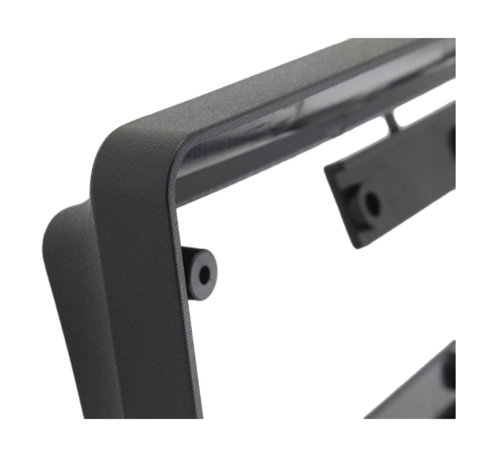 Комплект рамки с разъёмами 9" Toyota Vitz P90 2005-2010 взамен 200x100 черная накладка - Car-Smart 9647F3