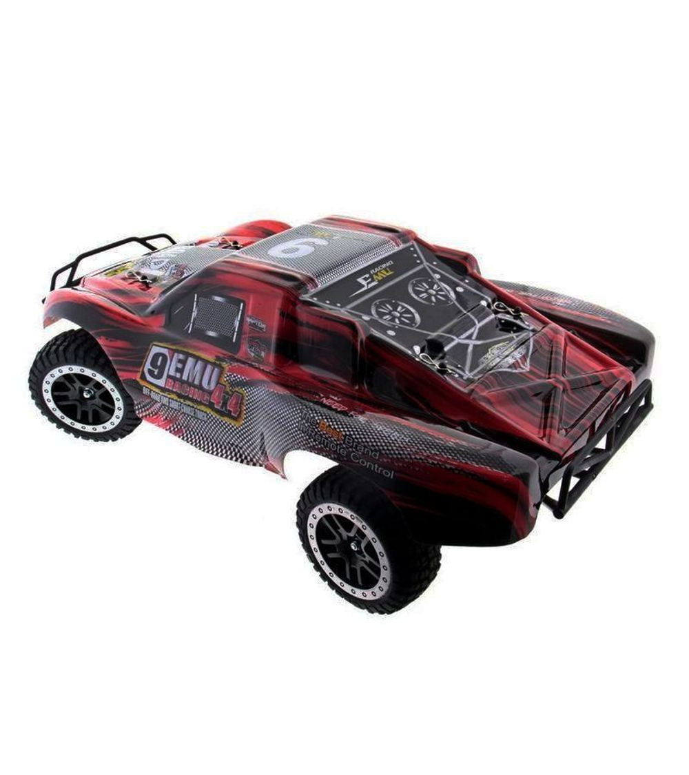 Радиоуправляемый шорт-корс Remo Hobby 9EMU TWINS MOTOR (красный) 4WD 2.4G 1/8 RTR