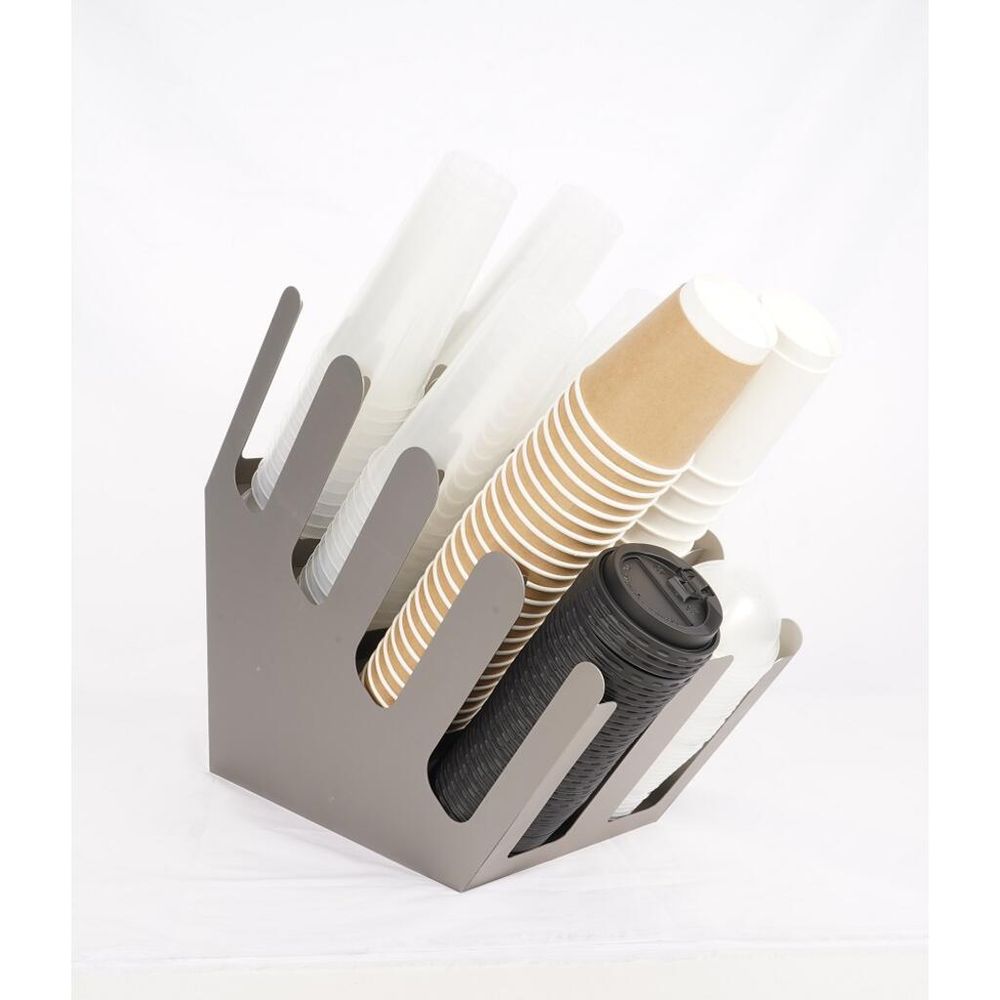 Станция диспенсер для кофейных аксессуаров 31*21*40 см нерж. P.L. Barbossa