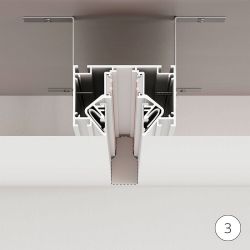 Магнитный шинопровод под натяжной потолок Arte Lamp