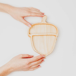 Деревянная менажница "Жёлудь" из кедра