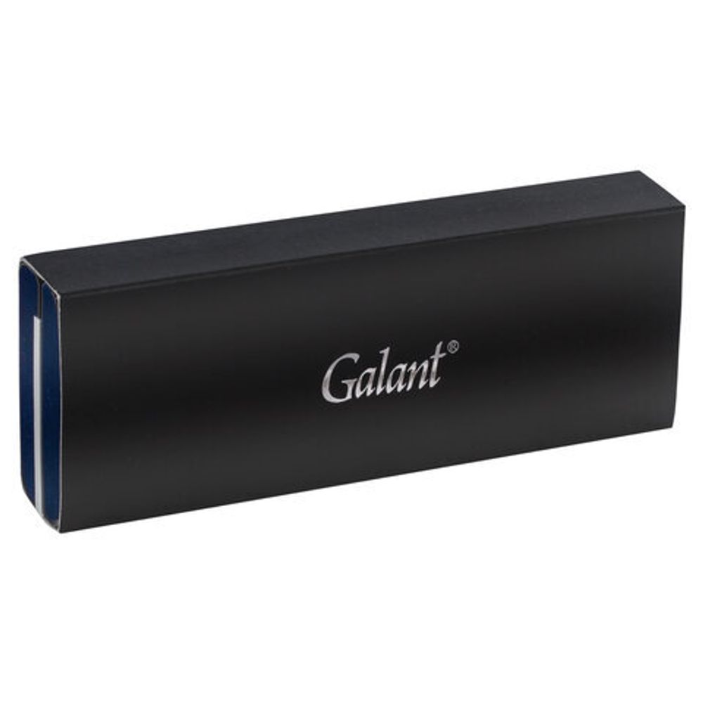 Ручка подарочная шариковая GALANT "ESQUISSE", корпус серебристый, детали розовое золото, узел 0,7 мм, синяя, 143511