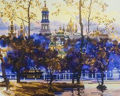 Русский пейзаж - алмазная картина, KUK004