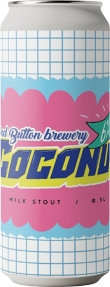 Пиво Рэд Баттон Коконат / Red Button Coconut 0.45 - банка
