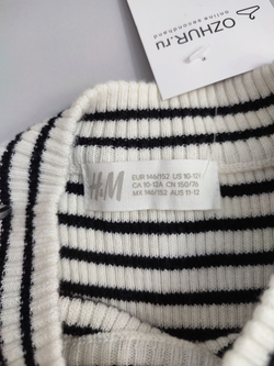 Топ H&M в полоску на 10-12 лет