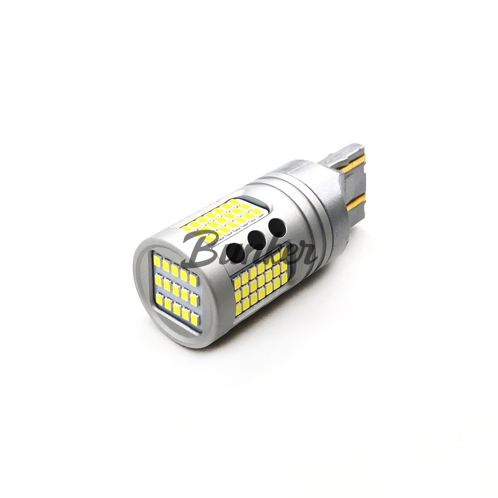 Светодиодная автомобильная LED лампа Takimi 7443 Premium V2 (W21/5W), Белый,Не полярная,10-30V