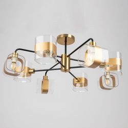 Citilux Бертон CL140181 Люстра потолочная Бронза