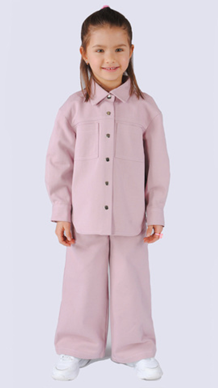 Рубашка джинсовая для девочки 2-8 лет Fleur de Vie