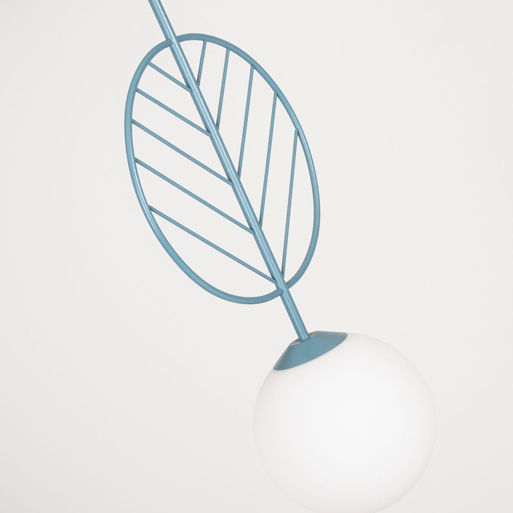 Подвесной светильник LEAF B Голубой