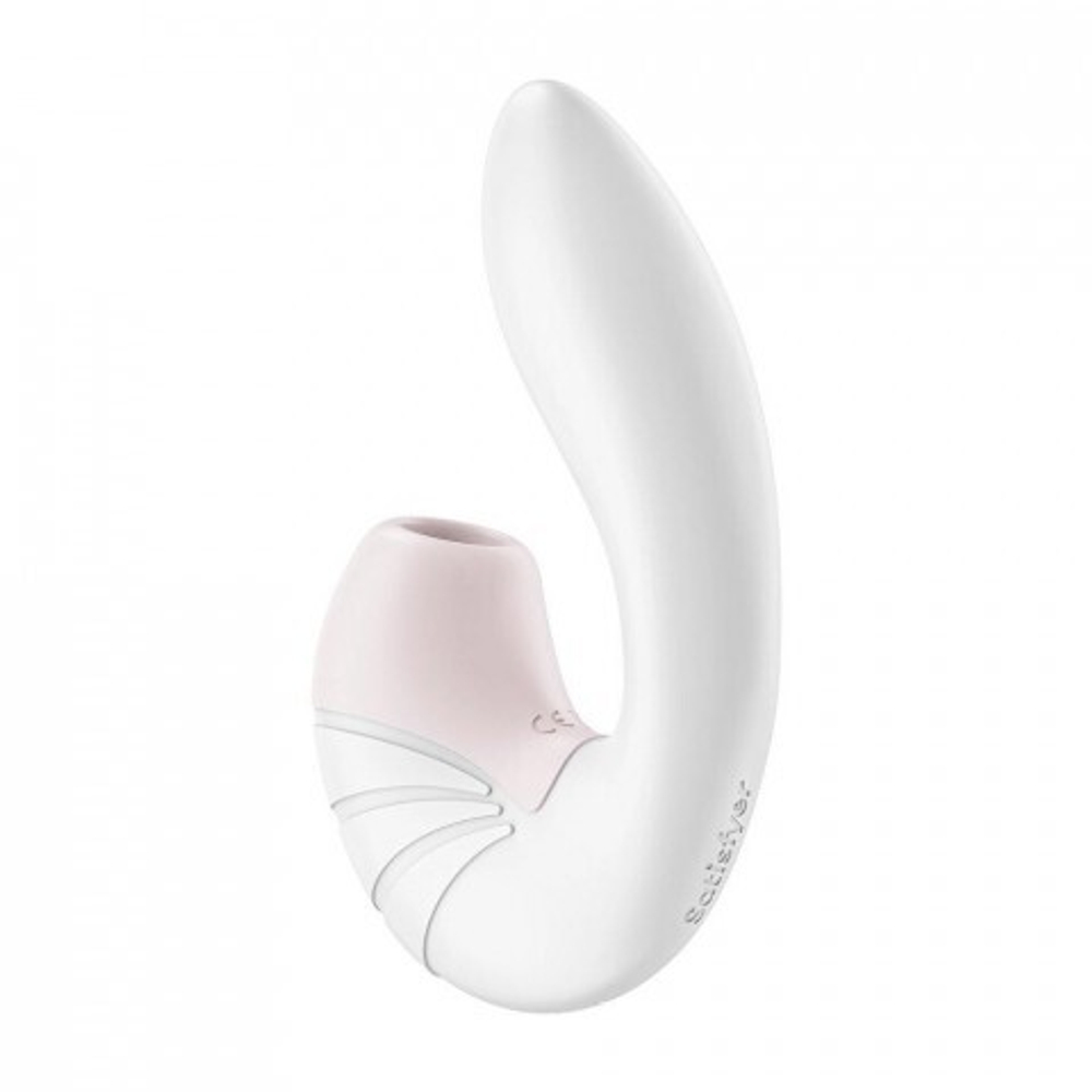 Вибромассажер с клиторальной стимуляцией Satisfyer Supernova белый