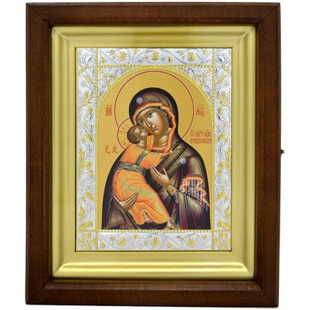 Владимирская икона Божией Матери, писанная в монастыре.