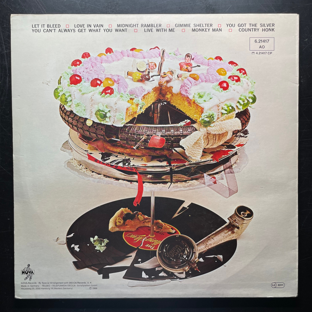 Rolling Stones ‎– Let It Bleed (Германия)