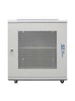 Шкаф телекоммуникационный настенный ST-NCP12U600 (СЕРЫЙ) С ПОЛКОЙ