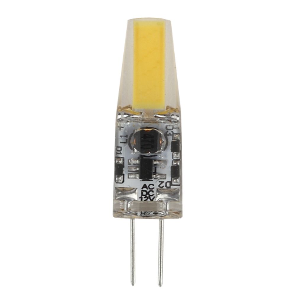 Лампочка светодиодная ЭРА STD LED JC-1,5W-12V-COB-840-G4 G4 1,5Вт капсула нейтральный белый свет