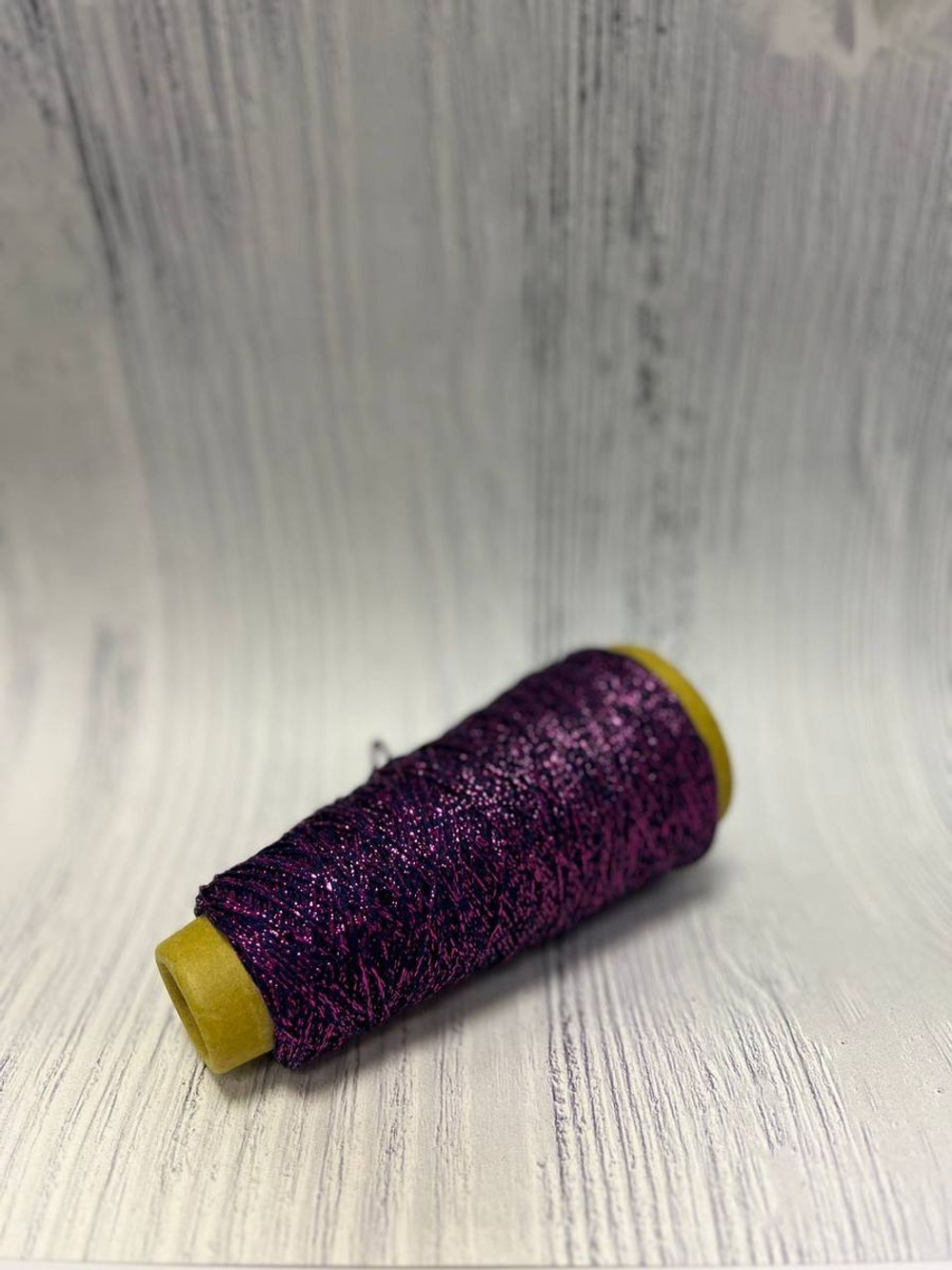 Пряжа хлопковая с люрексом