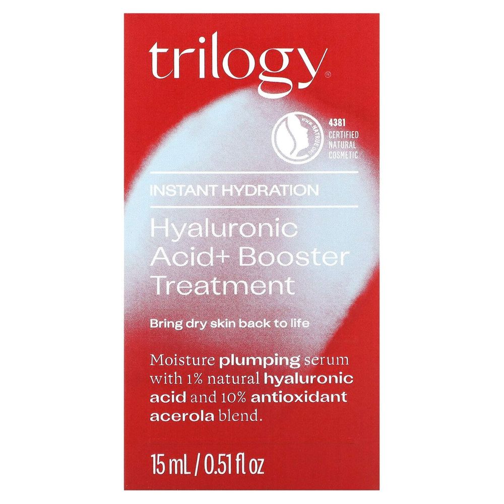 Trilogy, Гиалуроновая кислота + бустер, 15 мл (0,51 жидк. унц.)