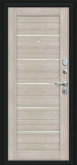 Техно Kale Букле черное/Cappuccino Veralinga 205*96 левое