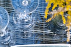 "Гляссе" лаунж-зона из искусственного ротанга, цвет графит