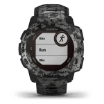 Спортивные наручные часы GARMIN INSTINCT Solar Camo Graphite, 010-02293-05