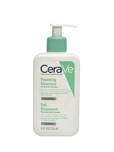 CeraVe Гель для умывания Foaming cleanser for nolmal to oily skin 236ml