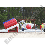 Спортивный надувной аттракцион "Полоса качалка"