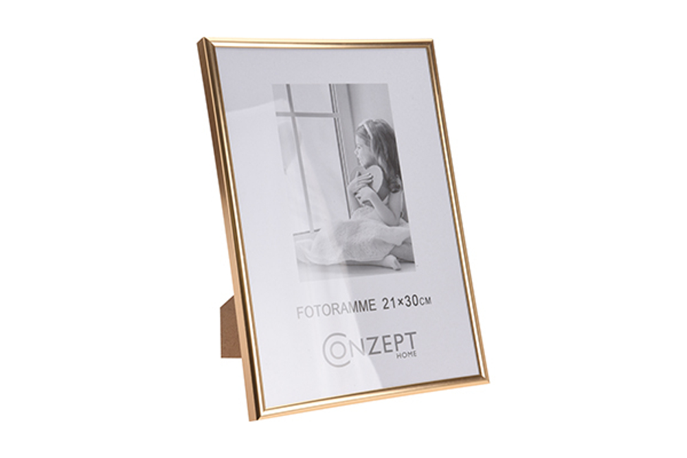 Рамка для фото 22х30 Garda Decor золотая 836315290